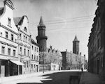 Zamek - widok od poudnia - zdjcie z okresu 1900 - 1940